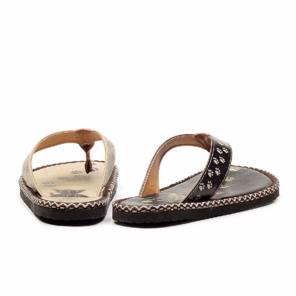 Cat Paw Flip-Flop - Calceo Line of Goby Shoes - Picture 5 of 5